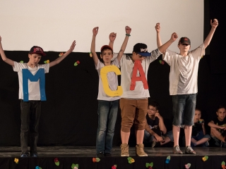 A Petőfi iskola gálaműsora - fotó: Ónodi Zoltán