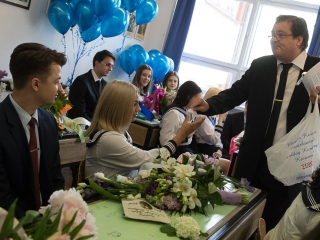 A Széchenyi Iskola ballagása - fotó: Ónodi Zoltán