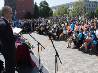A Széchenyi Iskola ballagása - fotó: Ónodi Zoltán