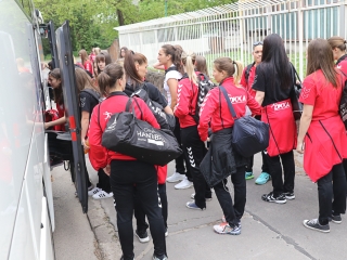 Elindultak a DKKA szurkolók Veszprémbe - fotó: Ónodi Zoltán