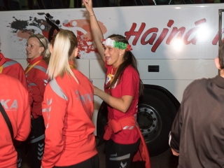 Európa csúcsán a DKKA - A város hazavárta lányait - fotó: Ónodi Zoltán