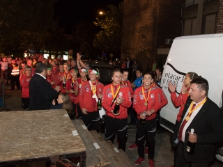 Európa csúcsán a DKKA - A város hazavárta lányait - fotó: Ónodi Zoltán