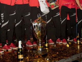 Európa csúcsán a DKKA - A város hazavárta lányait - fotó: Ónodi Zoltán