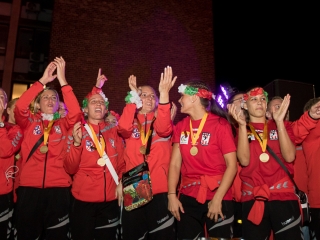 Európa csúcsán a DKKA - A város hazavárta lányait - fotó: Ónodi Zoltán