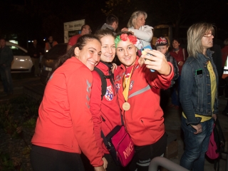 Európa csúcsán a DKKA - A város hazavárta lányait - fotó: Ónodi Zoltán