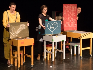 Betekintés a LITERA-TÚRA főpróbájára - fotó: Ónodi Zoltán