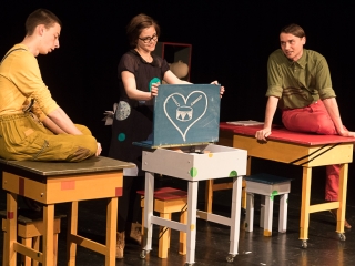 Betekintés a LITERA-TÚRA főpróbájára - fotó: Ónodi Zoltán