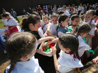 I. Pünkösdi Rózsa Gyermek Néptánctalálkozó - fotó: Ónodi Zoltán
