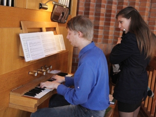 Istentisztelettel ünnepelték a 20 éves Evangélikus Templomot - fotó: Sándor Judit