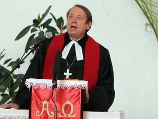 Istentisztelettel ünnepelték a 20 éves Evangélikus Templomot - fotó: Sándor Judit