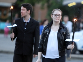 Elbúcsúztak az egyetemisták a várostól - A Szalamender képekben - fotó: Sándor Judit