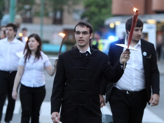 Elbúcsúztak az egyetemisták a várostól - A Szalamender képekben - fotó: Sándor Judit