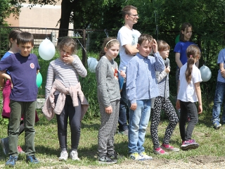 Móricz - Birtokba vették a gyerekek az új játszóteret - fotó: Sándor Judit