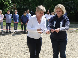 Móricz - Birtokba vették a gyerekek az új játszóteret - fotó: Sándor Judit