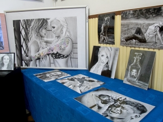 Jótékonysági kiállítás a Gutovszky család részére - fotó: Ónodi Zoltán