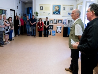 Jótékonysági kiállítás a Gutovszky család részére - fotó: Ónodi Zoltán