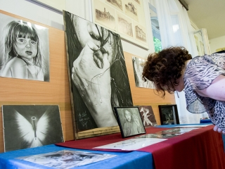Jótékonysági kiállítás a Gutovszky család részére - fotó: Ónodi Zoltán
