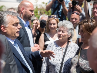 Miniszterelnöki látogatás Dunaújvárosban - fotó: 