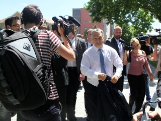 Miniszterelnöki látogatás Dunaújvárosban - fotó: 