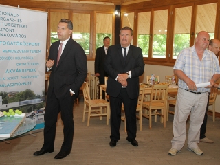 Miniszterelnöki látogatás Dunaújvárosban - fotó: 