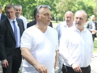 Miniszterelnöki látogatás Dunaújvárosban - fotó: 