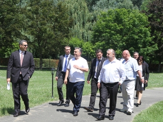 Miniszterelnöki látogatás Dunaújvárosban - fotó: 