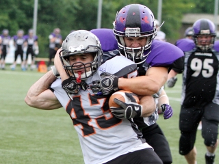 Dunaújváros Gorillaz - Újpest Bulldogs - fotó: Sándor Judit