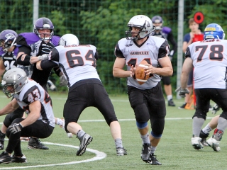 Dunaújváros Gorillaz - Újpest Bulldogs - fotó: Sándor Judit