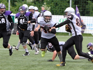 Dunaújváros Gorillaz - Újpest Bulldogs - fotó: Sándor Judit