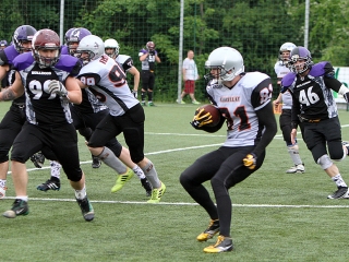 Dunaújváros Gorillaz - Újpest Bulldogs - fotó: Sándor Judit