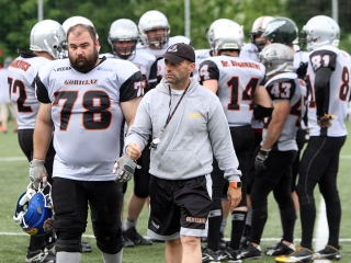 Dunaújváros Gorillaz - Újpest Bulldogs - fotó: Sándor Judit