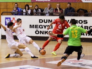 Dunaferr DF Renalpin - Berettyóújfalu futsal - fotó: Ónodi Zoltán