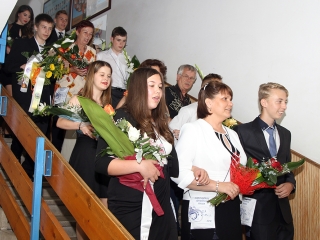 Elballagtak a Dózsa iskola végzősei - fotó: Sándor Judit