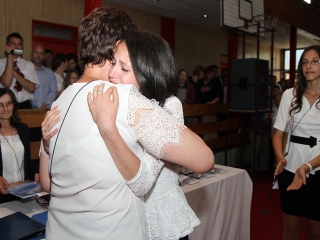 Elballagtak a Dózsa iskola végzősei - fotó: Sándor Judit