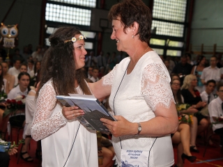 Elballagtak a Dózsa iskola végzősei - fotó: Sándor Judit