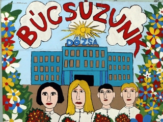 Elballagtak a Dózsa iskola végzősei - fotó: Sándor Judit