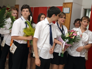 Ballagás a Petőfiben - fotó: Sándor Judit