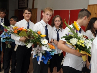 Ballagás a Petőfiben - fotó: Sándor Judit