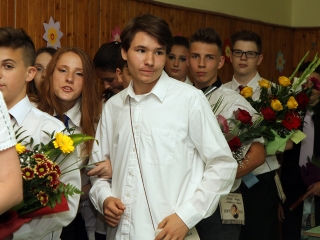 Ballagás a Petőfiben - fotó: Sándor Judit