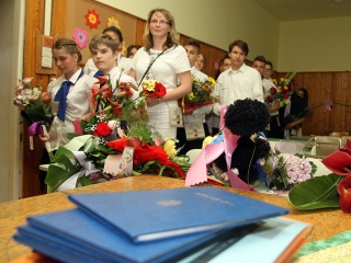 Ballagás a Petőfiben - fotó: Sándor Judit