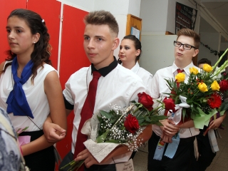 Ballagás a Petőfiben - fotó: Sándor Judit