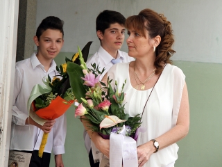 Ballagás a Petőfiben - fotó: Sándor Judit