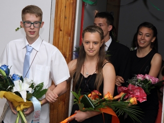 Ballagás a Petőfiben - fotó: Sándor Judit