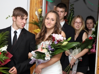 Ballagás a Petőfiben - fotó: Sándor Judit