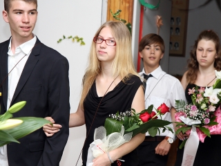 Ballagás a Petőfiben - fotó: Sándor Judit