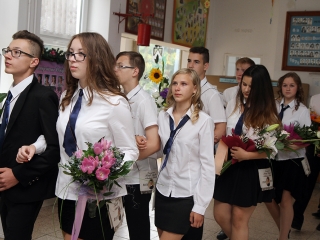 Ballagás a Petőfiben - fotó: Sándor Judit