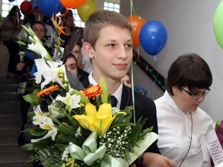 Ballagás a Petőfiben - fotó: Sándor Judit