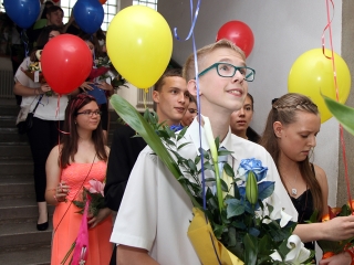 Ballagás a Petőfiben - fotó: Sándor Judit