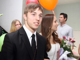 Ballagás a Petőfiben - fotó: Sándor Judit