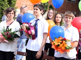 Ballagás a Petőfiben - fotó: Sándor Judit